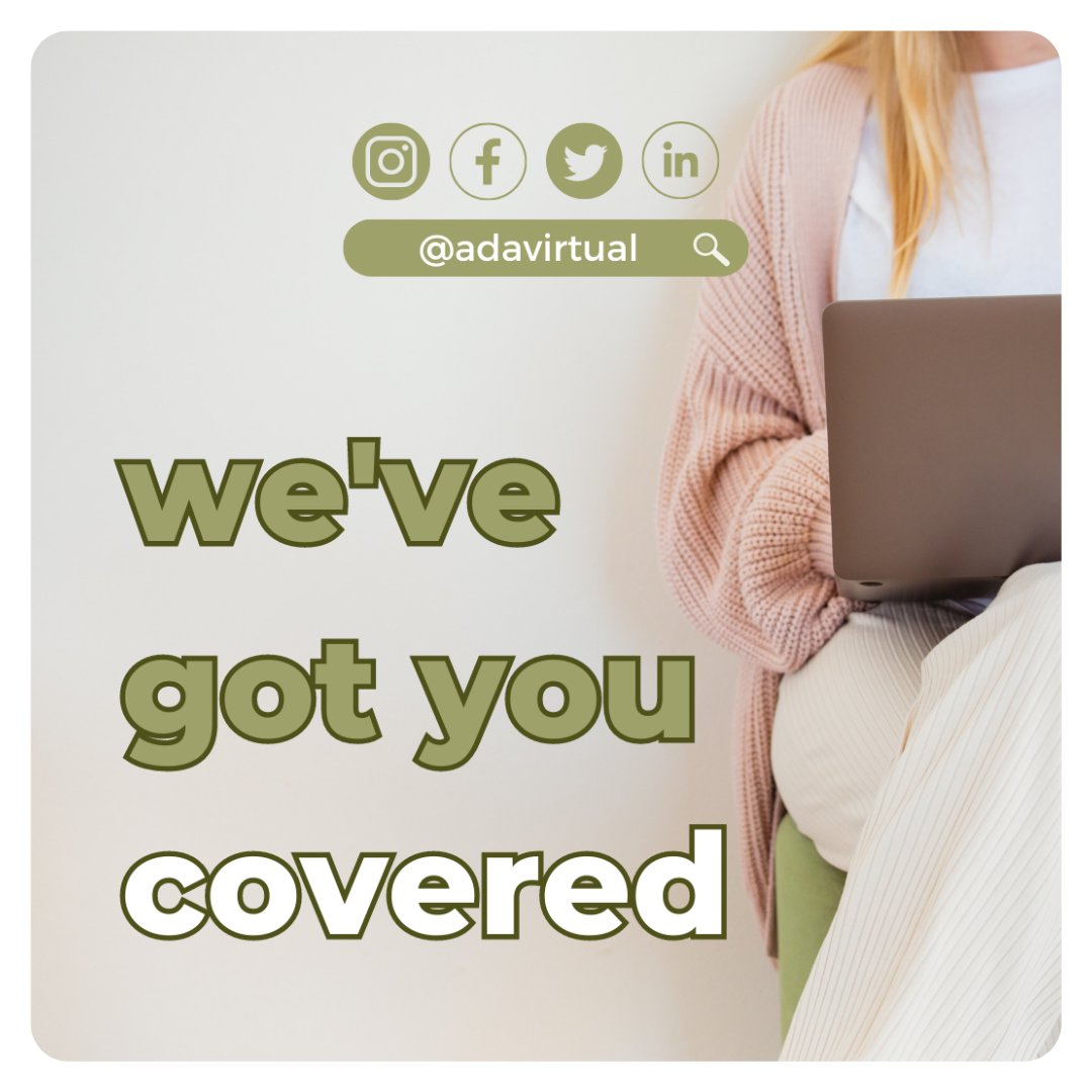 adavirtual's tweet photo. Running a business takes time and effort. Let us handle the nitty-gritty details so you can focus on growing your business! Our virtual business support experts can manage everything from emails to bookkeeping. Try us out and thank us later! #VirtualBusinessSupport🚀💼 https://t.co/R0bpOucKrK