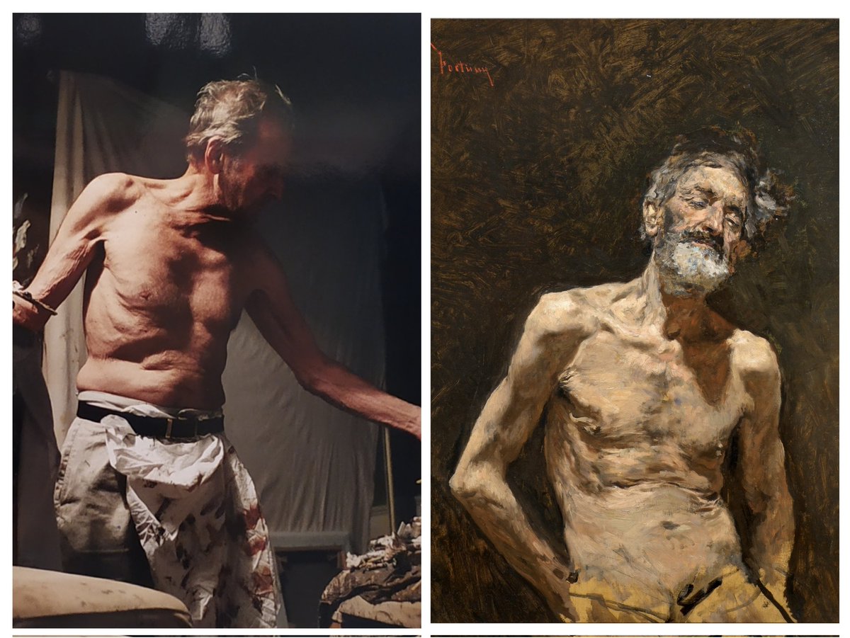 #LucianFreud @MuseoThyssen 
#Fortuny @museodelprado