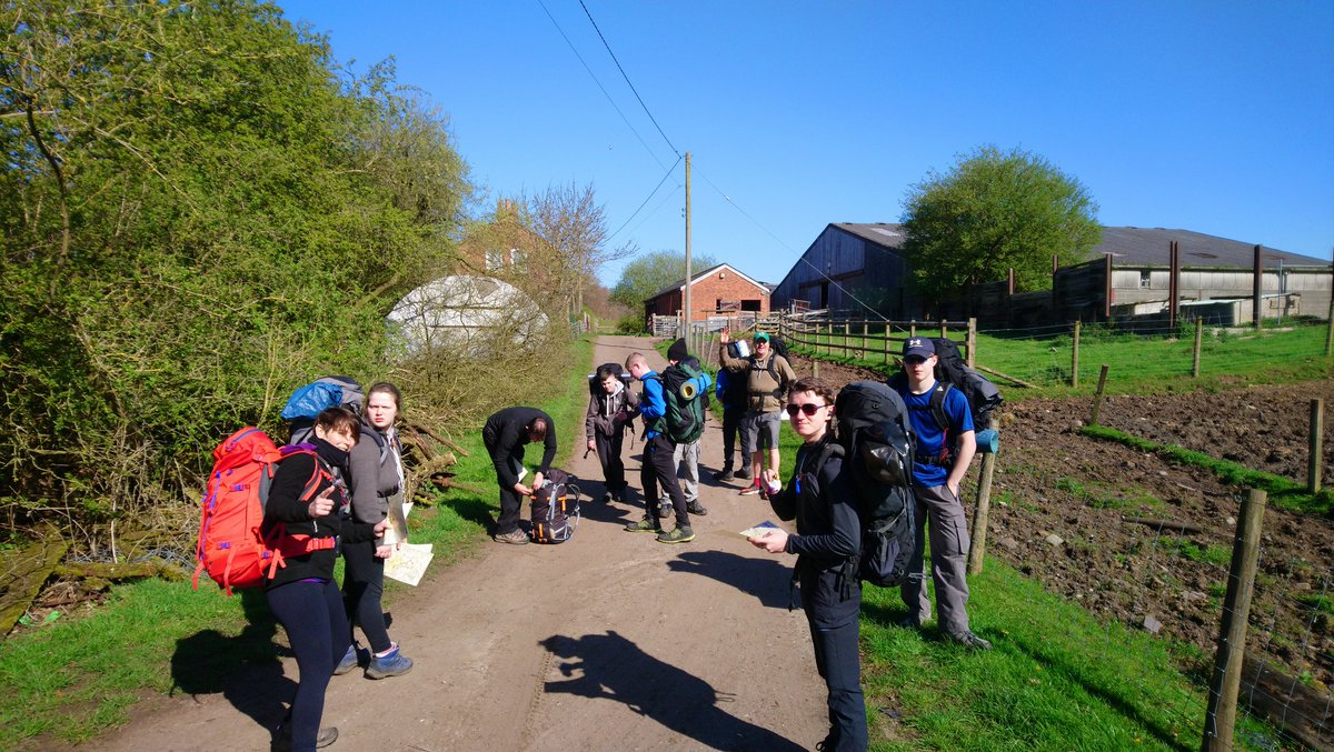 Day 3 checkpoint 1 ✔️ 2 ✔️ 3 ✔️ and motoring <a href="/WestKirbySchool/">West Kirby School</a> <a href="/DofENorth/">DofE North</a>