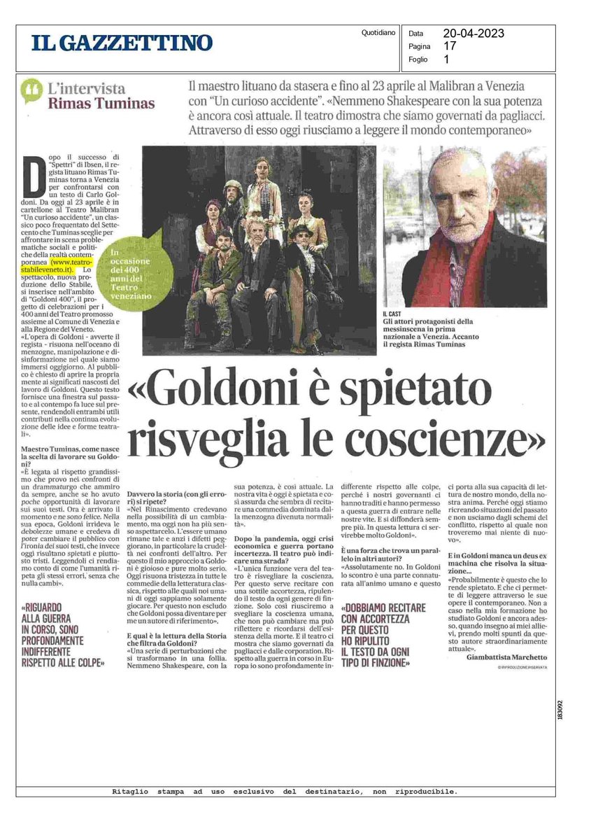 TeatroStabileVeneto tweet media