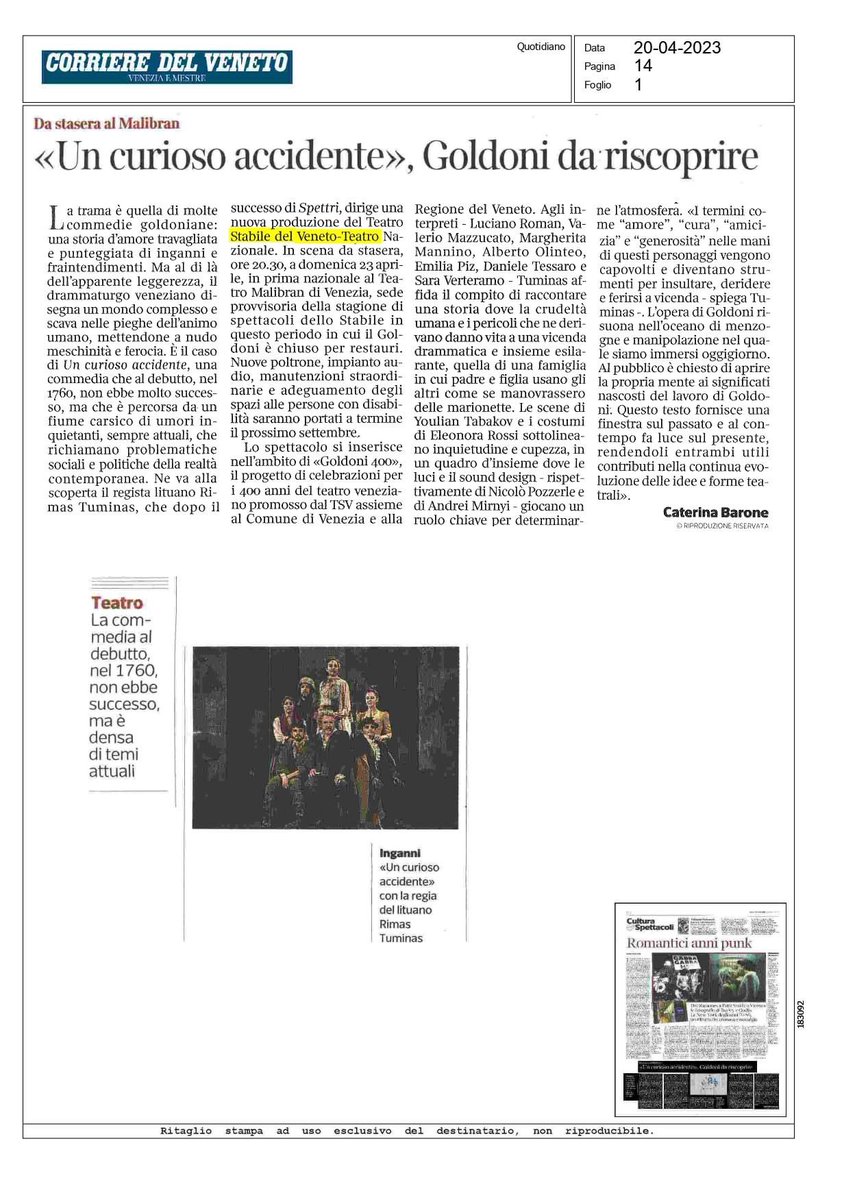 TeatroStabileVeneto tweet media