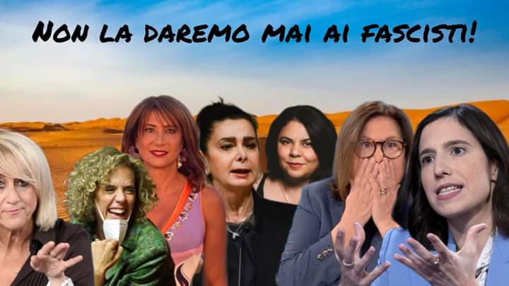 Gli uomini tutti, fascisti
e non, ringraziano. 🙏