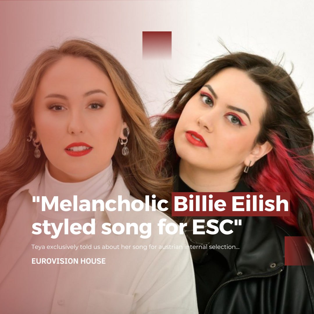 EuroHouseUA's tweet photo. ⚡🇦🇹 Teya has exclusively told us about her song for Austrian internal selection!

Her song is Billie Eilish styled ballad! She took the 2nd place at austrian selection for #Eurovision .

Also she told us, that she would like to give her song for another ESC artists in future! https://t.co/0GVjuCljFZ