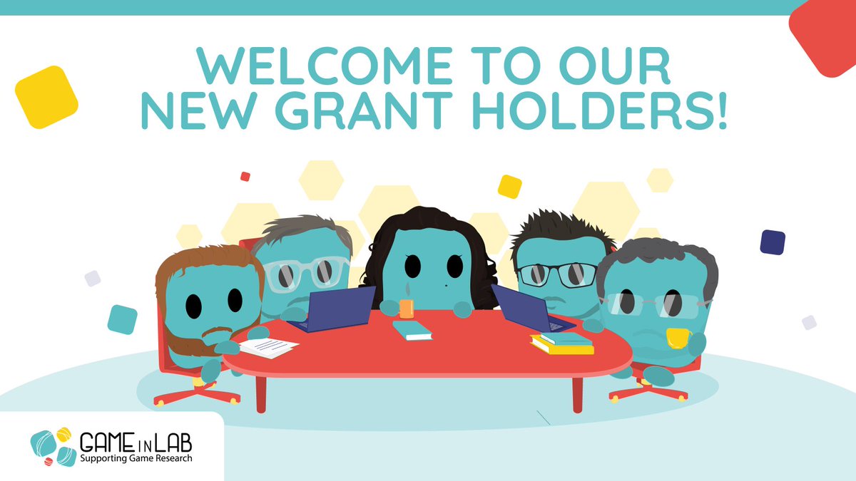GameInLab's tweet image. We are proud to introduce the new #GameInLab grant holders! This year, we welcome 5 new #projects spanning several #research #themes and #subjects. We will dive more into the details of each of these projects during the following weeks, stay tuned!