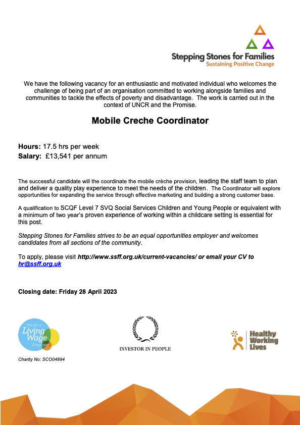 Stepping Stones for Families tweet media