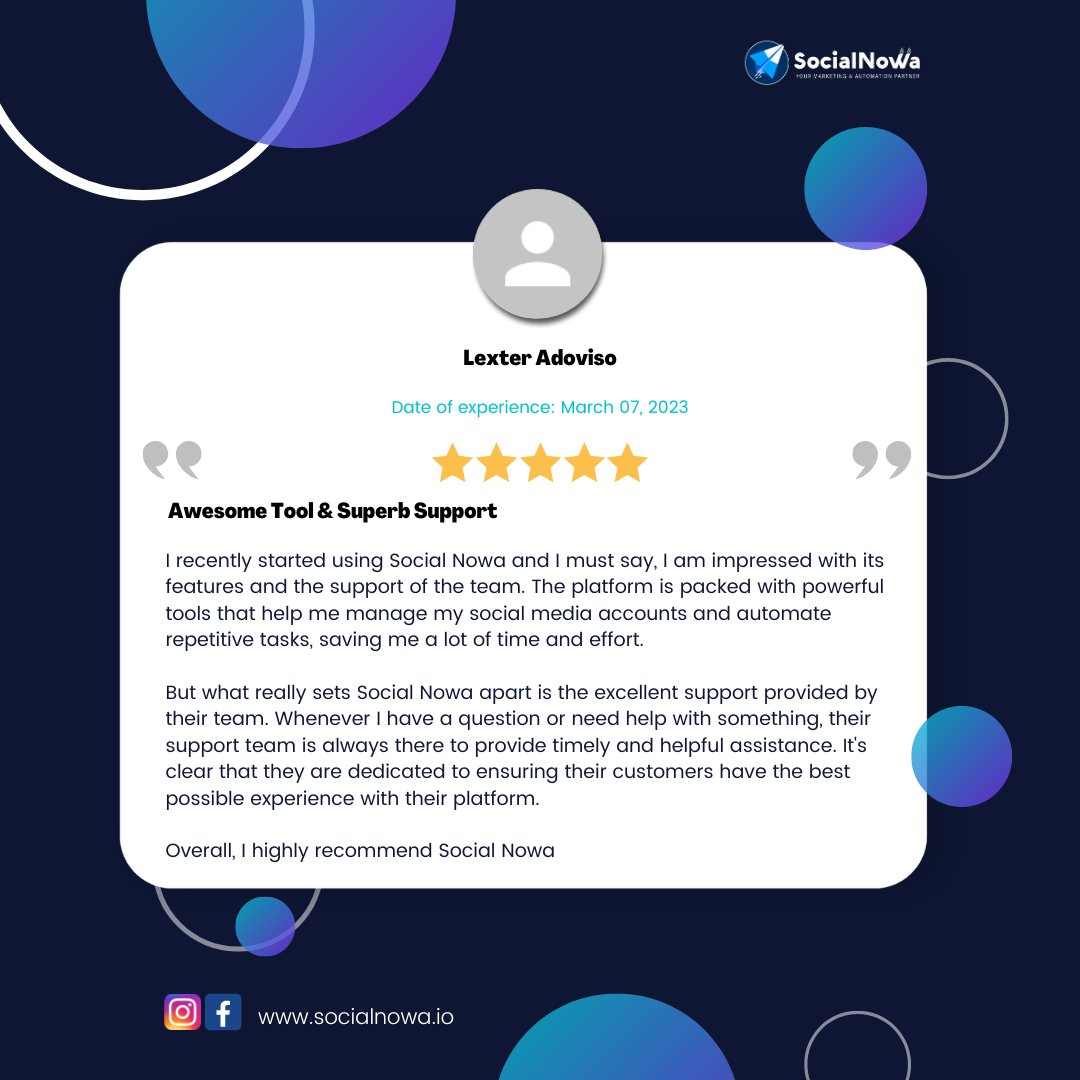 SocialNowa tweet media