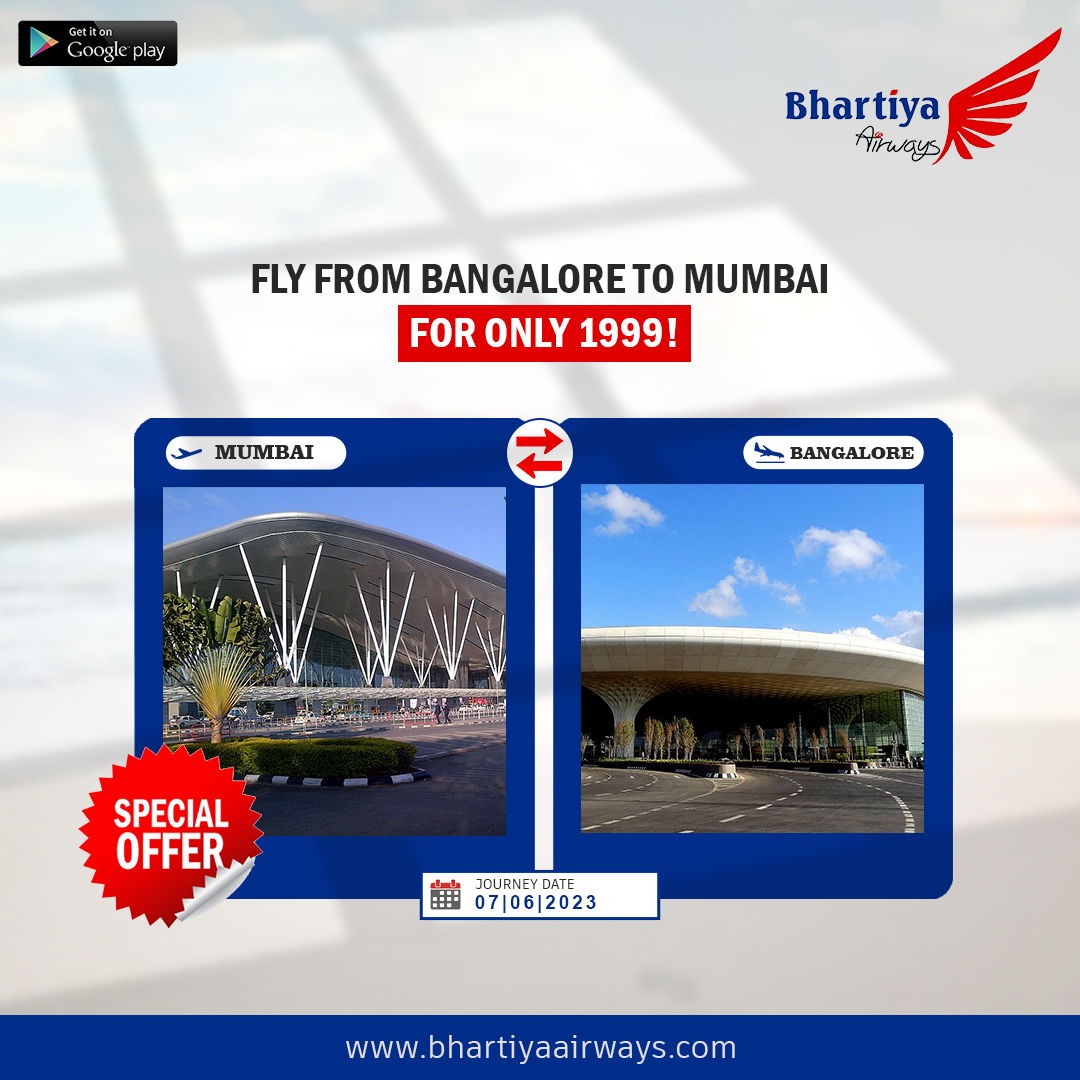 BhartiyaAirways's tweet photo. Offer on Mumbai to Bangalore flight |Budget travel❗❗
For more details:-
Contact us :- +91-9311401297
Visit on :- https://t.co/FIdz697mKy
#flightticket #flightticketoffers #mumbaitobangalore #travelwithflightlife #bhartiyaairways #mumbai #bangalore #Travel https://t.co/yJ3Mr5rzNr