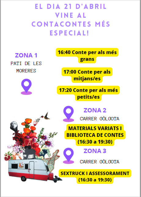 ampasagarra's tweet photo. VINE AL CONTACONTES ESPECIAL, 21 ABRIL 16.30h https://t.co/i3EsRSnkGw