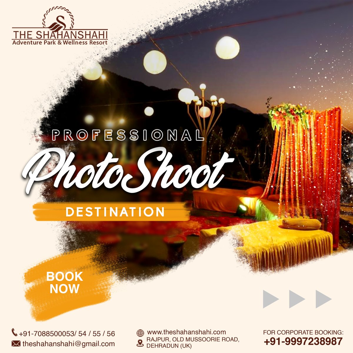 TheShahanshahi's tweet photo. The perfect destination for the unforgettable photoshoot and a luxurious vacation experience.
Book Now : +91 - 9997238987
Website : https://t.co/yrTr6SRett
#perfectdestination #photoshoot #unforgettablememories #UnforgettableExperience #luxurious #vacation #adventure https://t.co/YoL1W0BylX