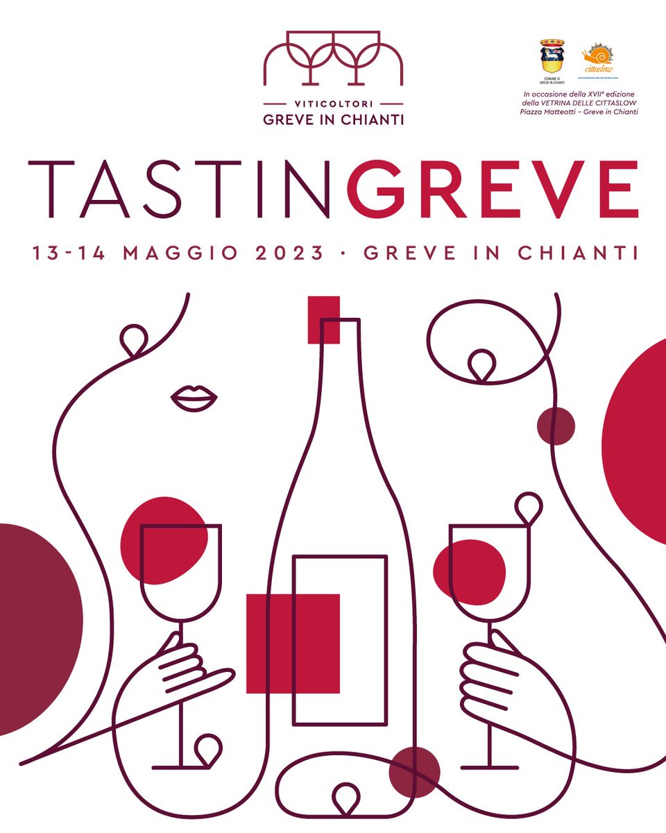 #TastinGreve è l'evento organizzato dai #viticoltoridigreveinchianti ed è l'occasione per scoprire la ricchezza dei #terroir che compongono il nostro splendido #territorio 🍷
Ci vediamo il 13 &amp; 14 maggio, dalle 10 alle 17 in Piazza Matteotti a #GreveinChianti #winelovers