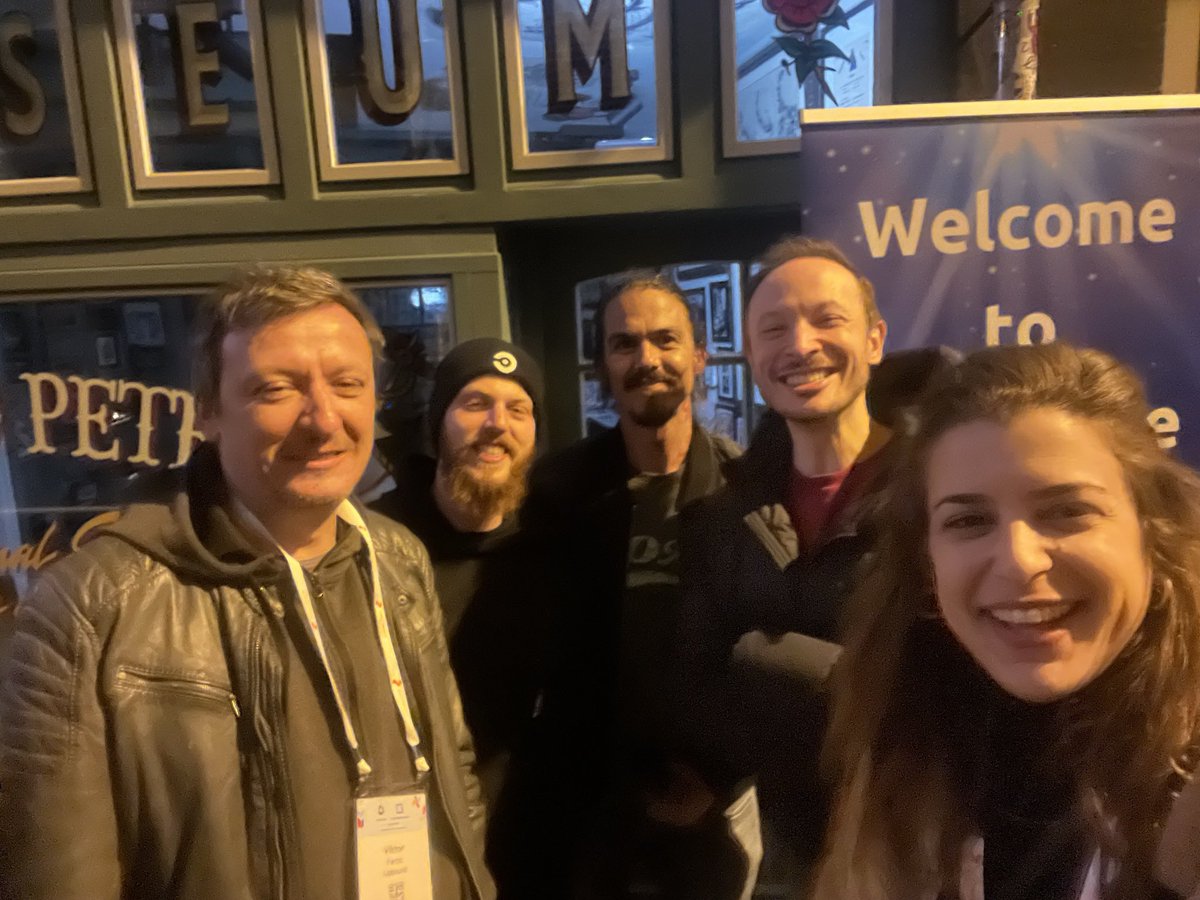 What a night, thanks <a href="/birthmarkbart/">Bart Farrell</a> for the best party with best people🌟😎😁

#KubeCon2023 #Community