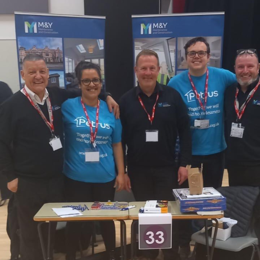 petrus_cmty's tweet photo. Great to share the work of our charity and our wider group alongside @my_maintenance at @HollingworthAc's Careers Fair yesterday, #OneTeamRegenda. One student we met was already aware of our work with vulnerable people and had raised £2k while Go Karting 50 laps - #Legend! https://t.co/K4UW8Cbg4O