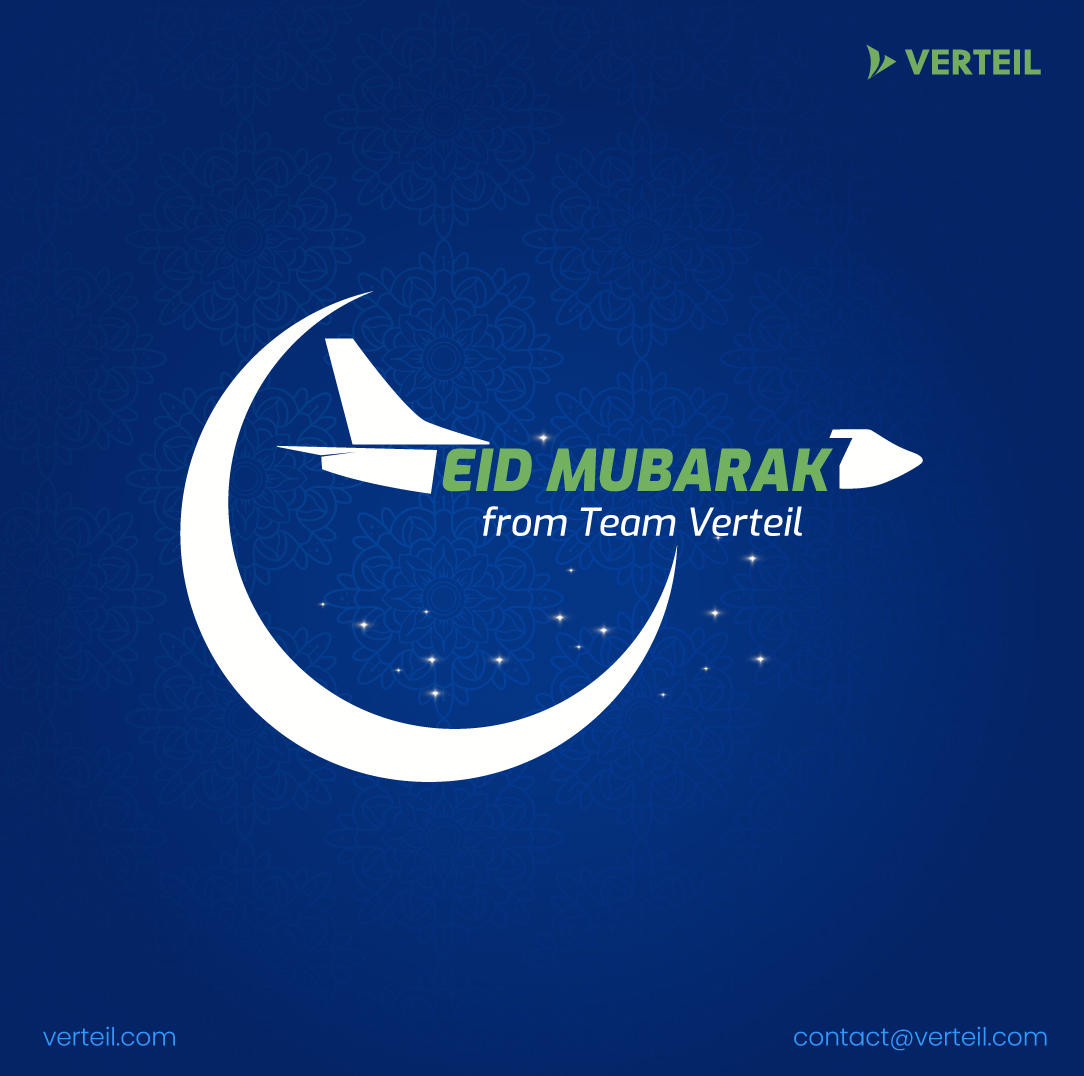 VerteilNDC's tweet photo. May the joyous occasion of Eid bring you peace, happiness, and prosperity. We wish a day full of love and laughter to all our clients, partners, and well wishers.  Happy Eid from the Verteil family!  
#EidMubarak #Verteil #TravelSellers #HappyEid https://t.co/HJ2TdbiZXv