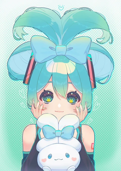 #再掲したらフォロワーが増えるらしい色々なミクちゃんリンちゃん 