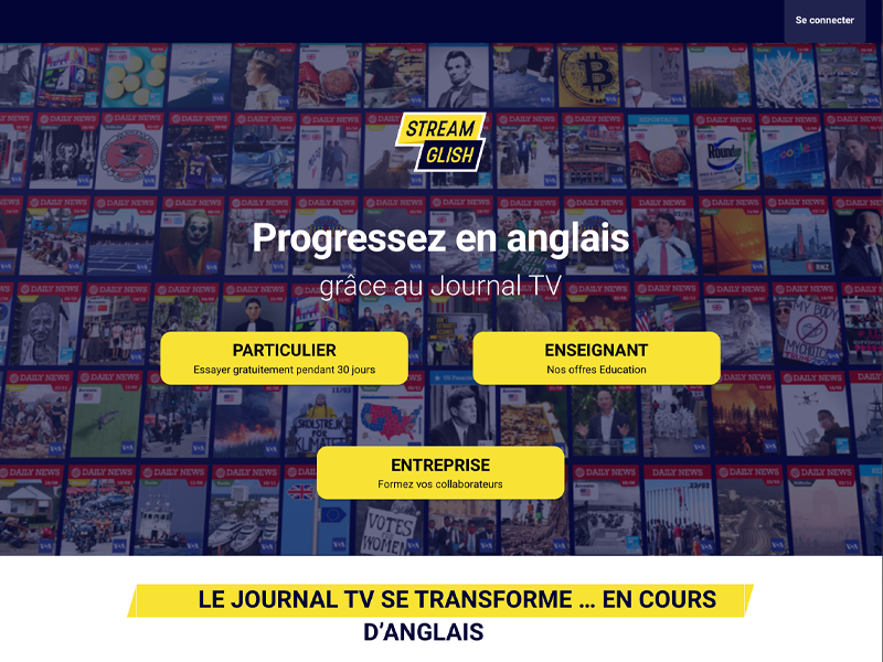 [Cas client] 🎬

😊 <a href="/Streamglish/">streamglish</a>, votre alliée dans l’apprentissage de l’anglais!! ⚡

Avec son module personnalisé de révision de vocabulaire, un accompagnement spécifique vous est garanti. 👌 
 
Lire l’article 👉 bit.ly/3UQym9D

#ott
