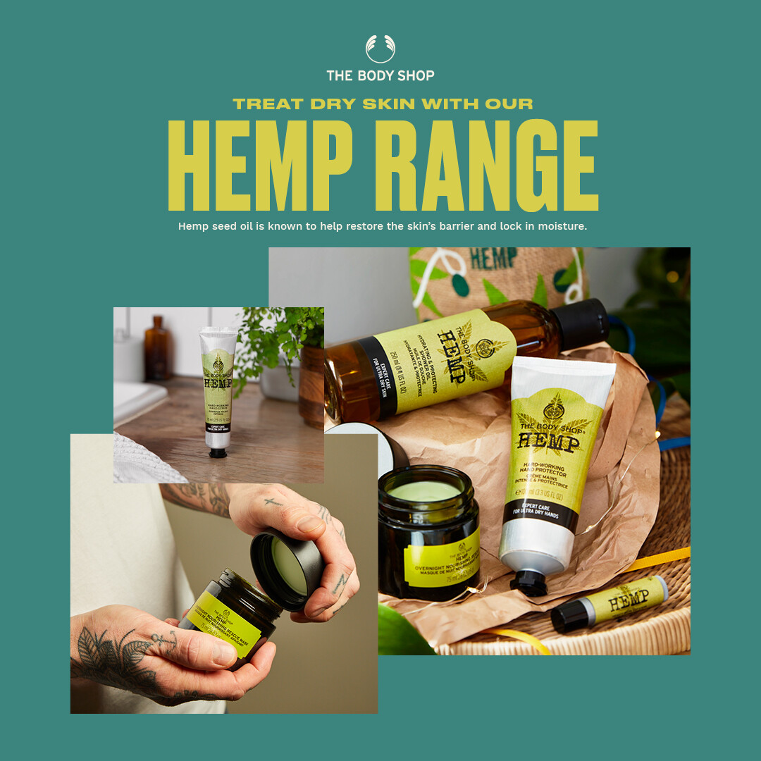 monkeymamma_7's tweet photo. Our heavy-duty hydrator is a skin hero. Our Hemp range gives thirsty skin a much-needed drink, helping you in your battle to hydrate your thirsty skin. 💦 🧴🧴

https://t.co/L9yt8soLEQ

#HempHydration #HempHandProtector #TheBodyShopHemp #GoLoveYourBody https://t.co/KuEkB6g4zY