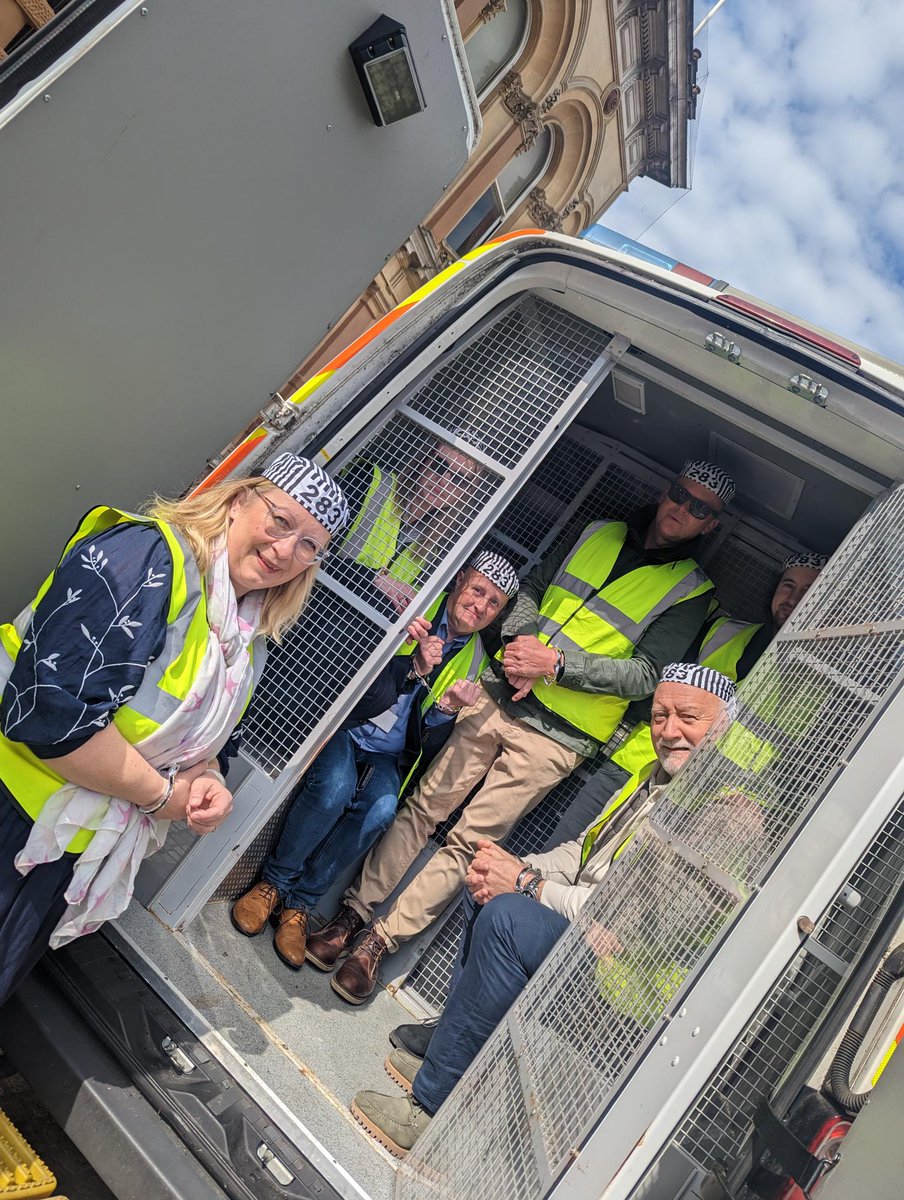 PLMREast's tweet photo. @mattjstott has officially been arrested by @StElizabethHosp, alongside other local businesses and community leaders!

He's now being held in a fundraising cell in @Ipswich Town Hall for his crime of excessive 'reply to all'.

Can you help us bail him out? https://t.co/P1WtU6gmsC https://t.co/7Jut6uZGI6