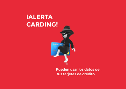 fercamcorredors's tweet photo. ¿Conoces el #carding y cómo evitarlo? Es una de las #estafas más recurrentes, utilizan información de tarjetas robadas de forma fraudulenta.

https://t.co/4AJfAuj0Wb https://t.co/A4fd7OhDPg