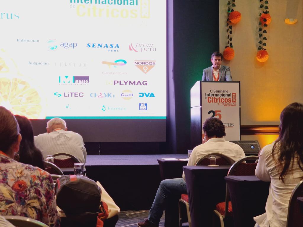 citrosol_com's tweet photo. 🍊 🍋 #CITROSOL en el XI SEMINARIO INTERNACIONAL DE #CÍTRICOS 2023, organizado por #Procitrus en su 25 ANIVERSARIO, donde fuimos AUSPICIADOR PLATINO.
📣📣 ¡Gracias a todos los asistentes de nuestras conferencias y sus visitas a nuestro stand! https://t.co/EJ1k2sXYu9