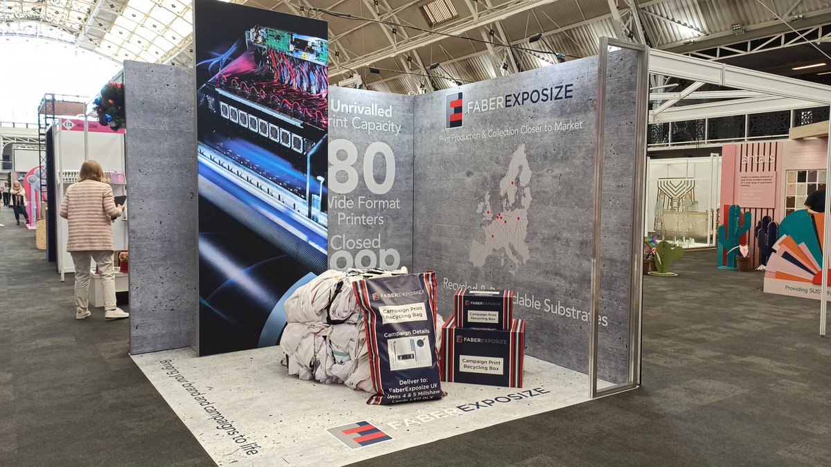 Even with a small stand space, <a href="/FaberExposize/">FaberExposize</a> grabbing attention at <a href="/VMDisplayShow/">VM and Display Show</a> in London!

#vmds2023 #retail #london