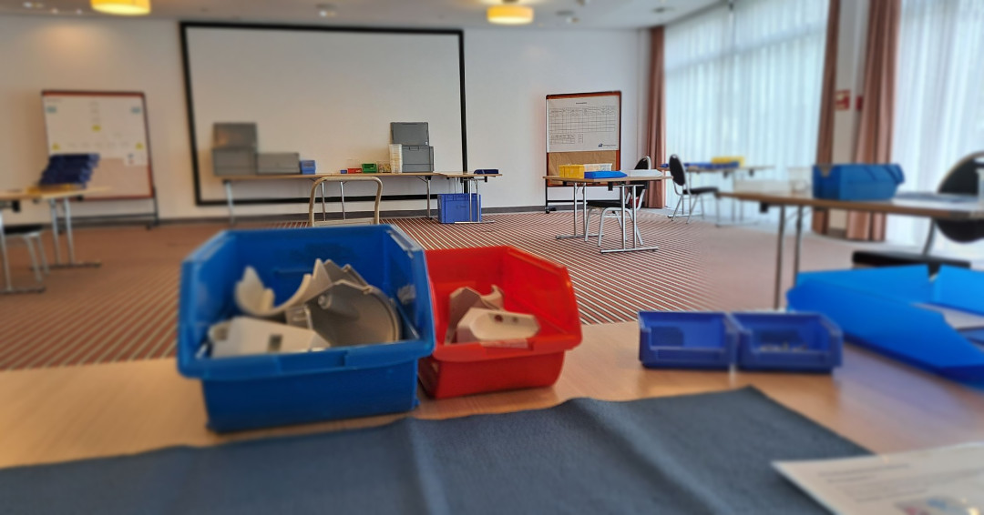 LeanKnowledge's tweet image. Es ist angerichtet! Um 13:00 Uhr startet heute die #LeanSimulation für die Gewinner der Verlosung auf dem #LATC2023 leanbase.de/simulation