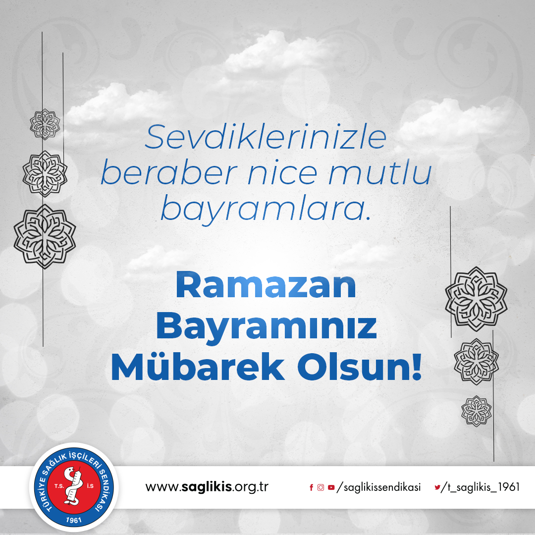 trsaglikis's tweet photo. Ramazan Bayramı’nın ülkemize ve tüm İslam alemine hayırlı olmasını temenni ediyor; huzur, sağlık ve mutluluk dolu bir bayram diliyoruz. https://t.co/MVZropOcUc