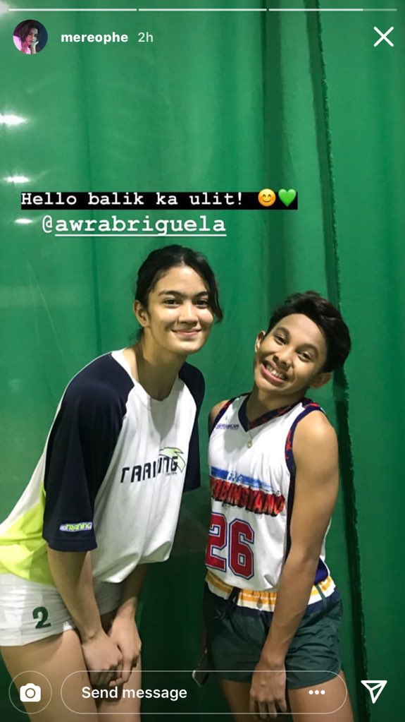 mareophe's tweet photo. at dahil thursday ngayon, throwback muna tayo. hi mhie @AwraBriguelaaa 🤣 https://t.co/hYnKL52Z5o
