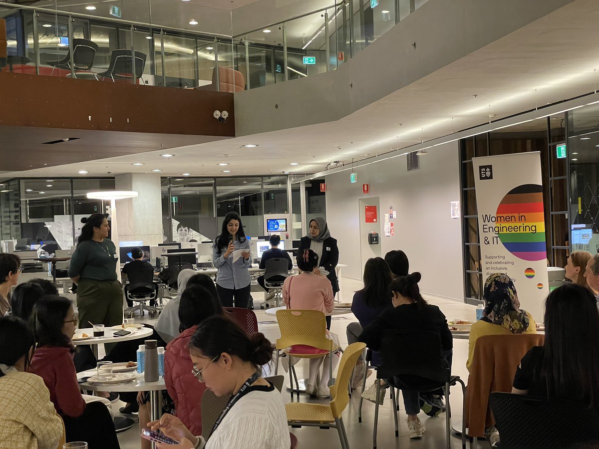 LissyHartmann's tweet photo. Happy to be a mentee in this year’s round of the #WiSR mentoring program for #HDR students run by UTS #WiEIT https://t.co/dRVFOH5gqu