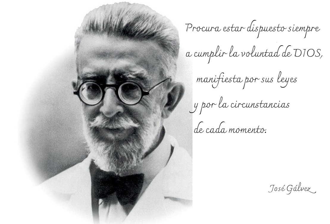 "Procura estar dispuesto siempre a cumplir la voluntad de Dios , manifiesta por sus leyes y por las circunstancias de cada momento "