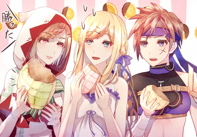 FF1～6ピクリマSwitch版発売記念!!に描いたFF3漫画
エリア様に回復アイテム以外のを使ってみる光の戦士たち
プレイヤーは彼女の衰弱した後の姿しか見ることはできないけど
パンいっぱいたべさせて栄養つけたら在りし日の体力を取り戻すんだろうか🍞
#FF3 