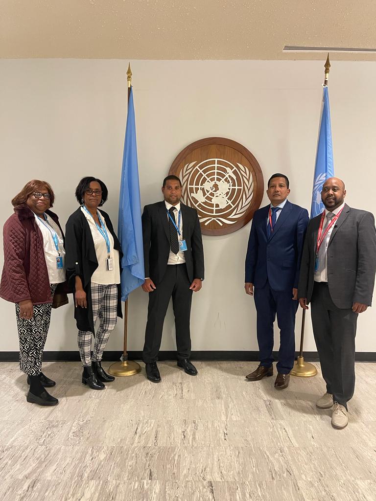 ChagossianVoic2's tweet photo. Day 3 at @UN4indigenous had a theme of human rights. Mylene and Frankie of CV both spoke of the need for restorative justice, a right to return and for the UN to support Chagossian self-determination. https://t.co/EaQfydydkK