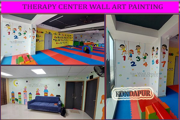 Therapy Center Wall Art Painting at Kondapur
#therapycenterwallartpainting
#childrn'stherapypainting
#childdevelopmentcenter
#wallart #wallpainting
#therapyclinic
#daycarewalls
#preschool
#childtherapy
#wallpaintingforchildern'stherpy
#peditricoccuptional
#children'sclinic.