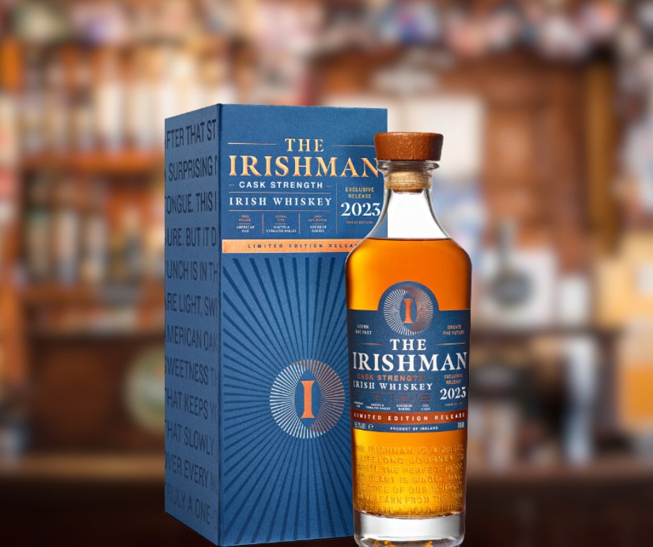 The Irishman Cask Strength 2023 - The exceptional casks used for this annual vintage are hand-selected by The Irishman's founder, Bernard Walsh.Buy it now at Irishmalts.com #theirishman #irishwhiskey