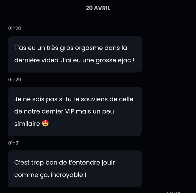 Merci pour vos messages sur mym 😍 Encore un qui a d&ucirc; passer une bonne soir&eacute;e hier ! 😏💦💦  #mym #porn https://t<a href="/tag/porn"class="tags"><span>#porn</span></a><a href="/tag/mym"class="tags"><span>#mym</span></a>