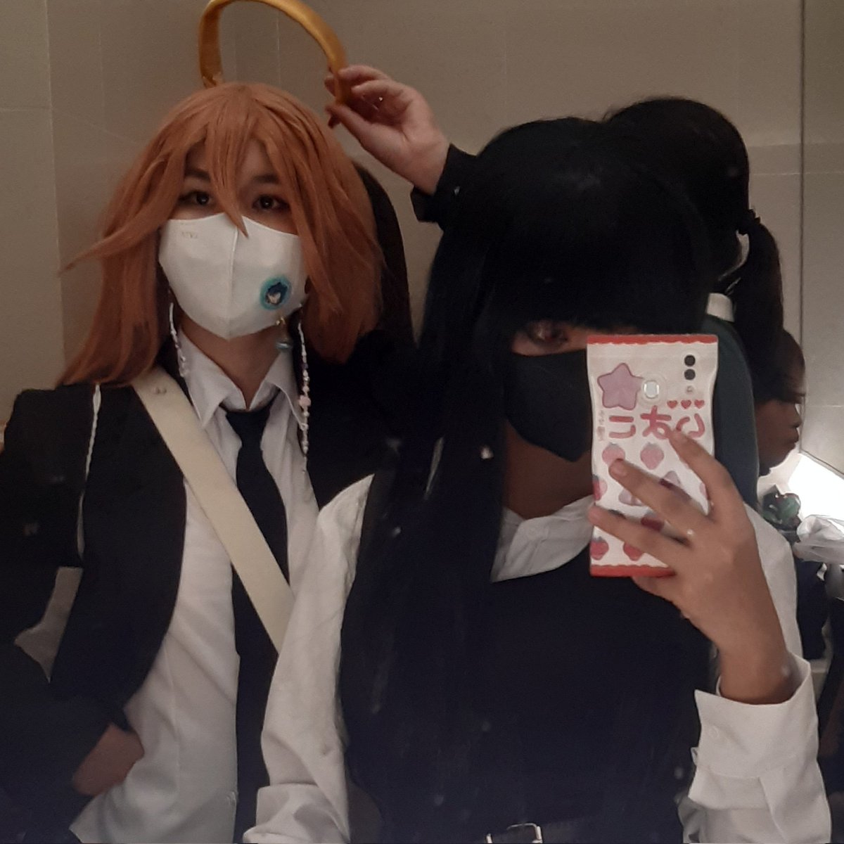 aenxiq's tweet photo. anisd with @xynstarix 🥰 i'm the angel devil.

#.  #ANISD #ANITWTSELFIEDAY #ANITWTselcaDAY #anitwt #cosplay #angeldevil https://t.co/Z0bYsPk9vl