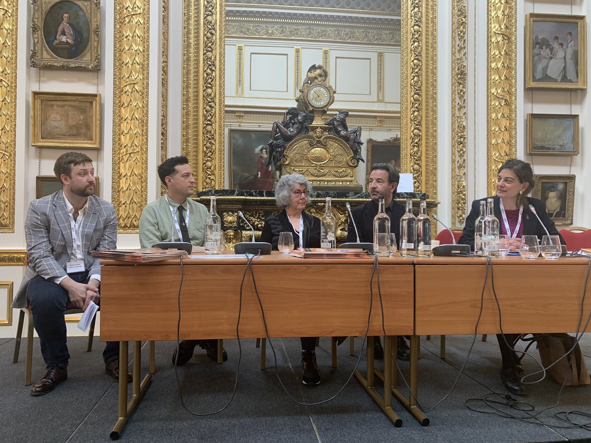 TheAJR_'s tweet image. Session 6: Curating Holocaust Testimonies in the Digital Age: Testimonies in Spaces of Learning  II chaired by @OliviaRMW. Marc Cave of @HolocaustCentUK,      Angela Shapiro of @gatherthevoices, @coastal_town_ oh @HCN_hud, Michal Chojak of @yahadinunum