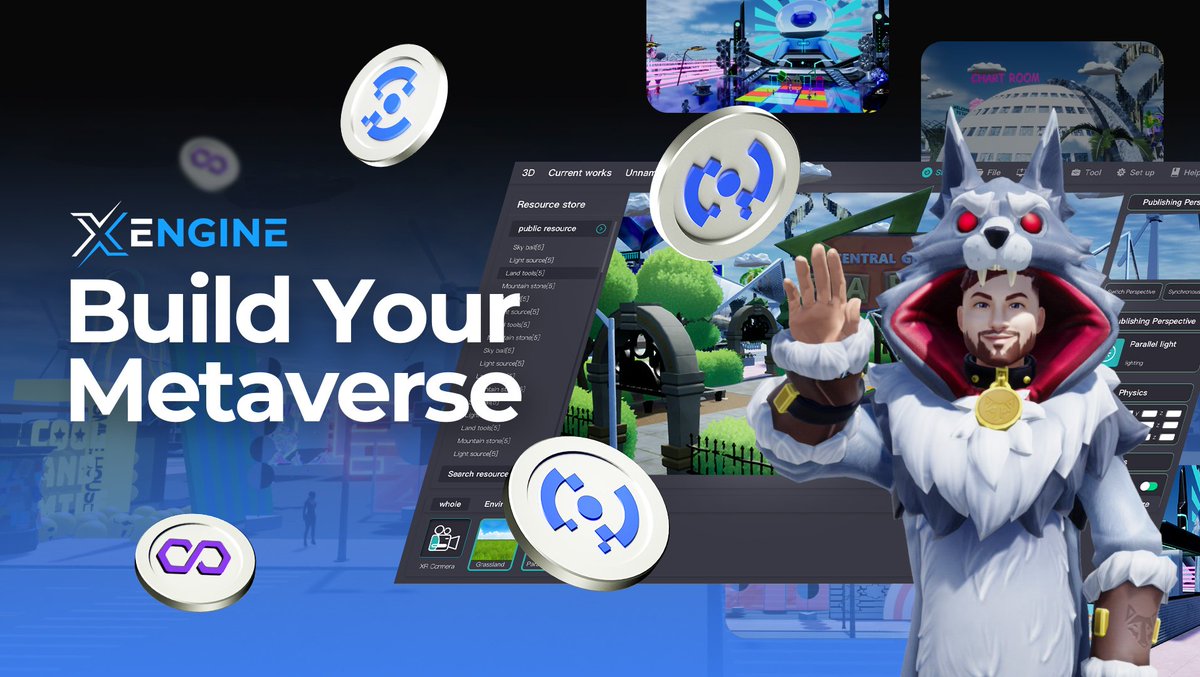 The Metaverse is the future, and IVS is leading the way with our revolutionary X-Engine technology. 

Our low-code 3D scene-building tool makes it easy for anyone to create immersive experiences in virtual space. 

Stay tuned for updates! #Metaverse #XEngine