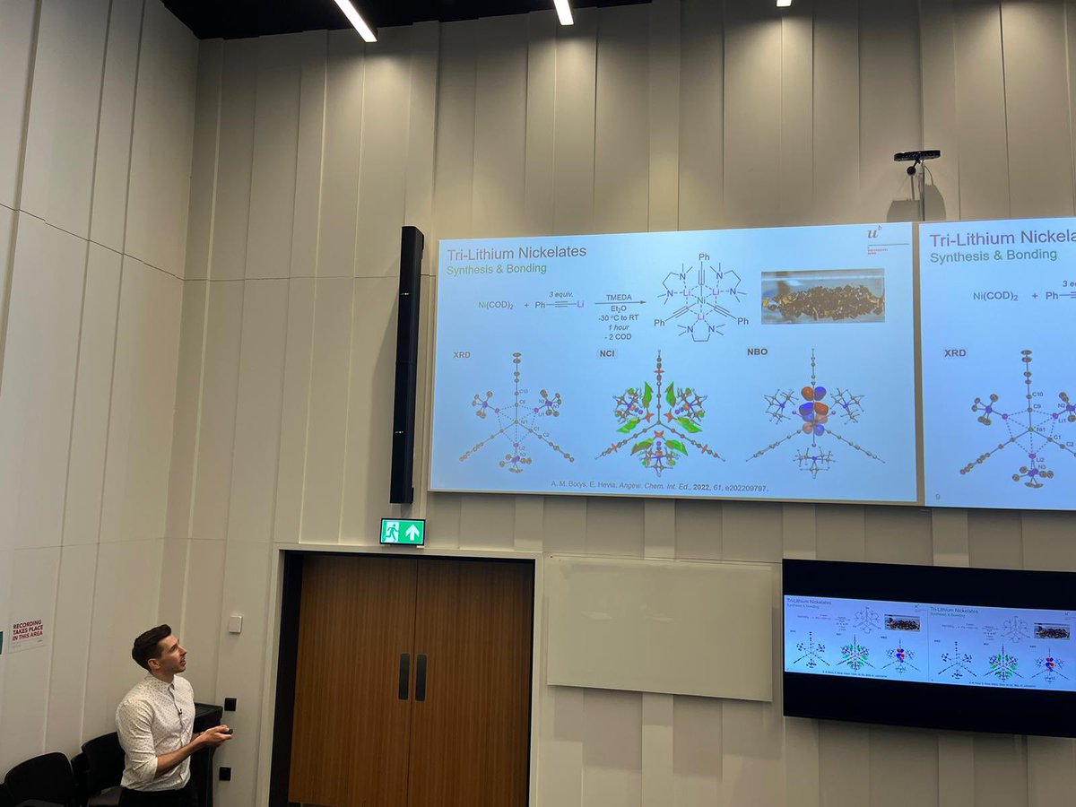 And this morning it was @AndryjBorys @DCBPunibern and his magic #lithium #nickelate chemistry at #Dalton2023 #InorganicReactionMechanisms @RSC_IRMG !! Congratulations Andryj!