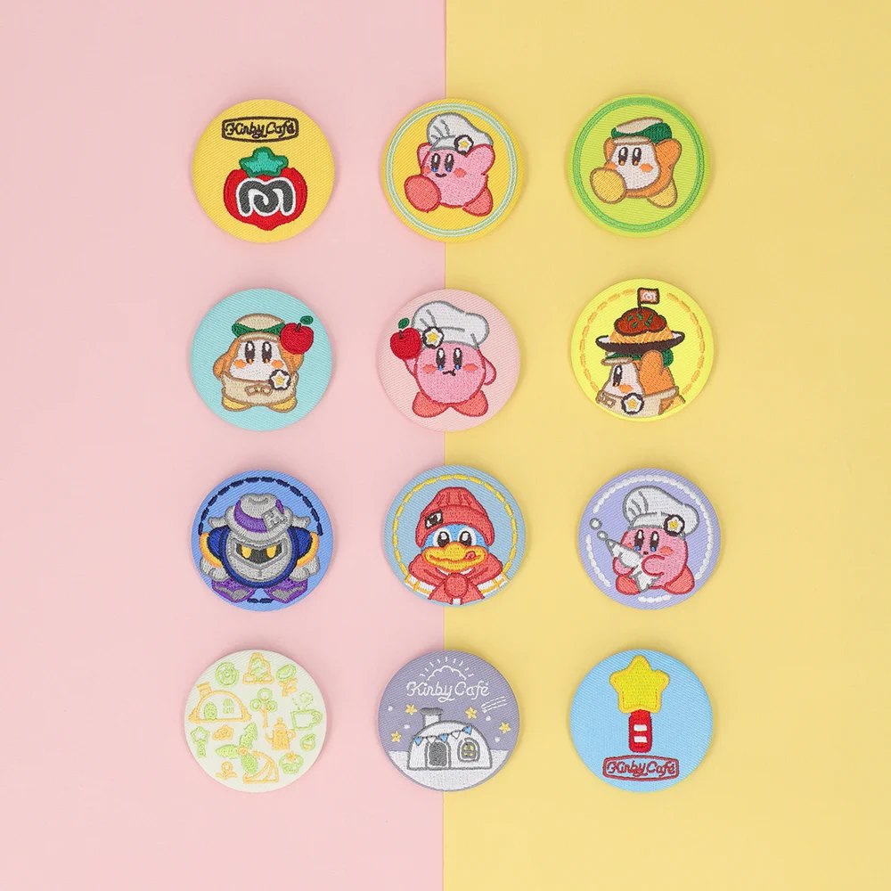 カービィカフェ 刺繍缶バッジ　カービィ　コレクション　BOX KIRBY CAFÉ / カービィカフェ on X: 