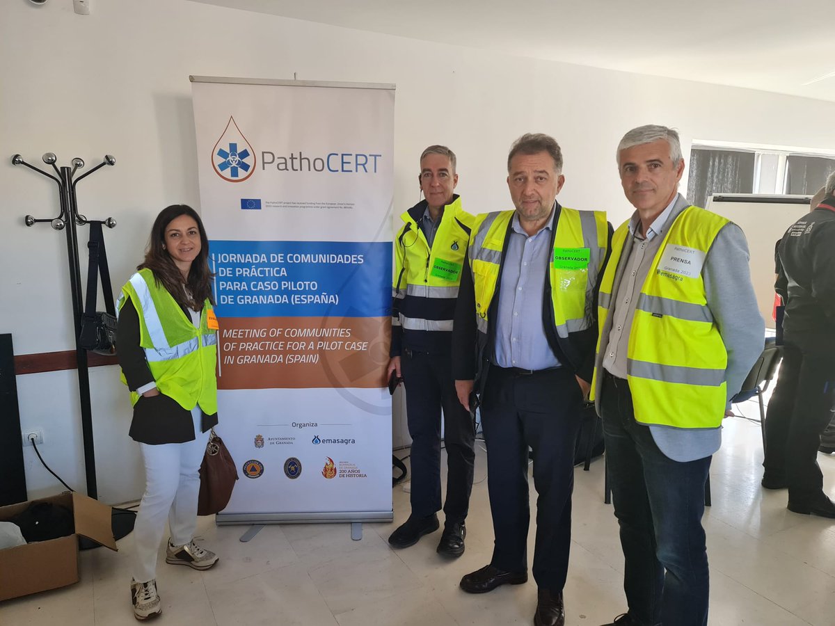 Emasagra aporta #innovación, #tecnología y #sostenibilidad a proyectos de ciudad, como el @Pathocert, que ha puesto a prueba la #resiliencia de Granada ante una posible catástrofe sísmica.
