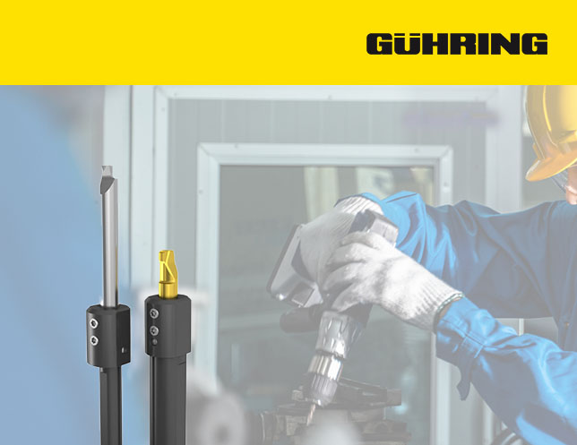 GuhringSpain's tweet photo. Tanto si se trata de voladizos largos o grandes anchuras de #ranurado y profundidades de #mecanizado, el sistema 110 ofrece soluciones óptimas para las necesidades de herramientas especiales específicas del cliente. 

ℹ️ https://t.co/pfqNDgshrA
#SuministroIndustrial #Herramientas https://t.co/2KHVwAqGb0