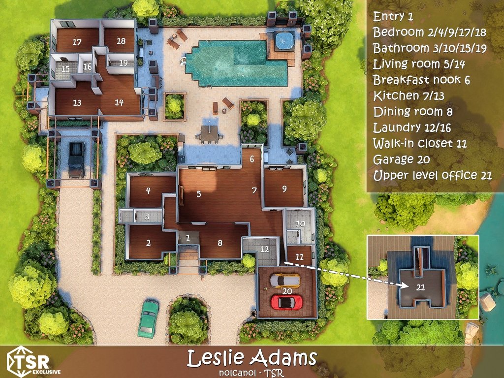 nolcanol's tweet photo. 🧡Leslie Adams/Shell🧡
🧡No CC - Playtested
🧡Download: https://t.co/hxeK4PDD4t
Lot size: 50x50
Value: 104,444
Lot type: Residential
@TheSims @TheSimsResource @SimsCreatorsCom
@TheSimmersSquad #TheSims #TheSimsResource #TheSims4 #ShowUsYourBuilds #sims4lots #ts4shell #nolcanol https://t.co/Zf3lMO5gAd