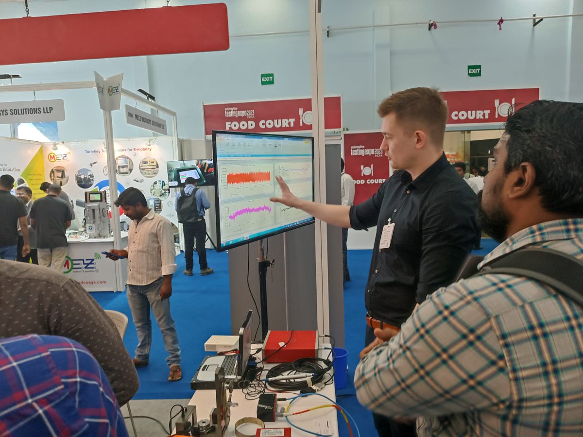 AimilLtd's tweet photo. #AimilAtExhibition | 2nd Day
Glimpses of Automotive Testing Expo 2023 at Chennai Trade Centre, Chennai, Tamilnadu
Visit us at - Booth Numbers: 2105 and 2004
#AimilAtExhibition #aimilltd #aimil #instrumentation #international #civilengineering #concrete #techniques #services https://t.co/F1gjhhvnRZ