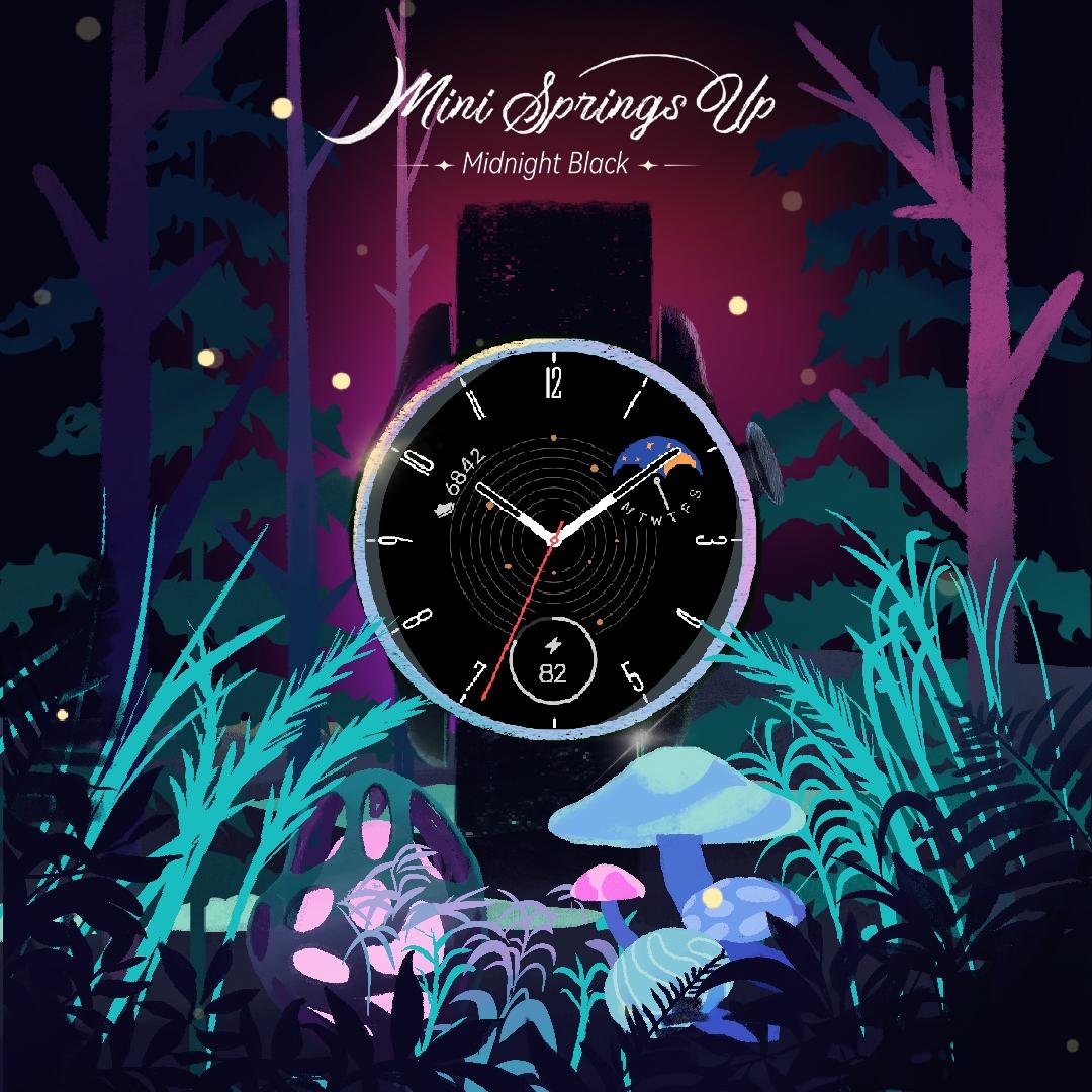 AmazfitJapan's tweet photo. スマートで洗練された、新しいAmazfit GTR Miniのミッドナイトブラックカラー🌙
夜の外出にもふさわしい、ステンレススチールでドレスアップされたスタイルです💃🕺
#Amazfit #GTRMini #新発売 #スマートウォッチ https://t.co/fgGEv64ewX
