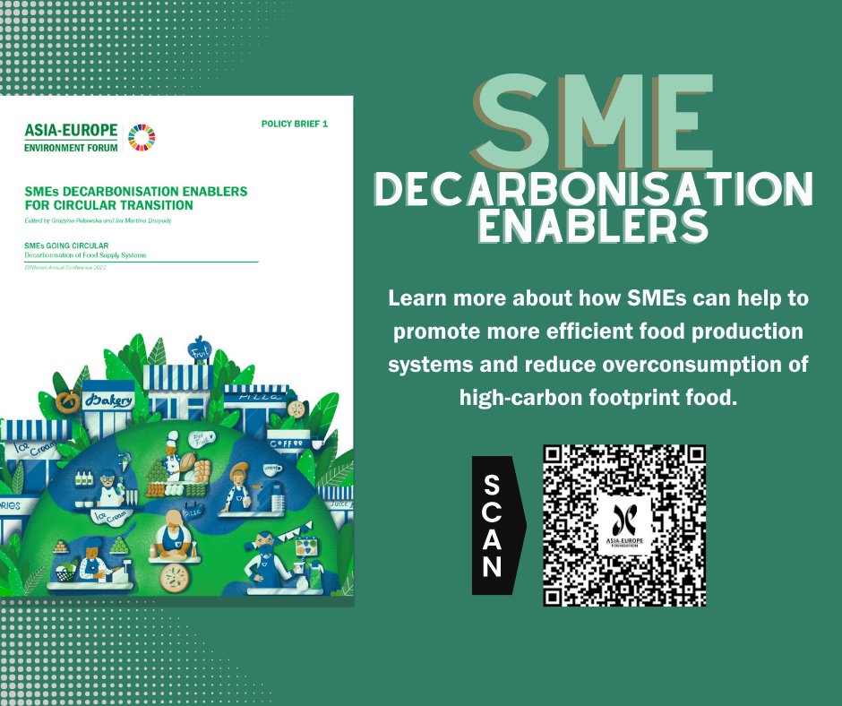 aseforg's tweet photo. In 2011, Carbon footprint from food waste was estimated by #FAO to be 3.6 GtCo2 eq, excld. deforestation &amp; managed organic soils. SMEs play a crucial role in decarbonising food supply chain. More from our policy brief ! #CircularEconomy #FoodWaste #SMEs. https://t.co/A9tneJpdUC https://t.co/Zpch7vCASP