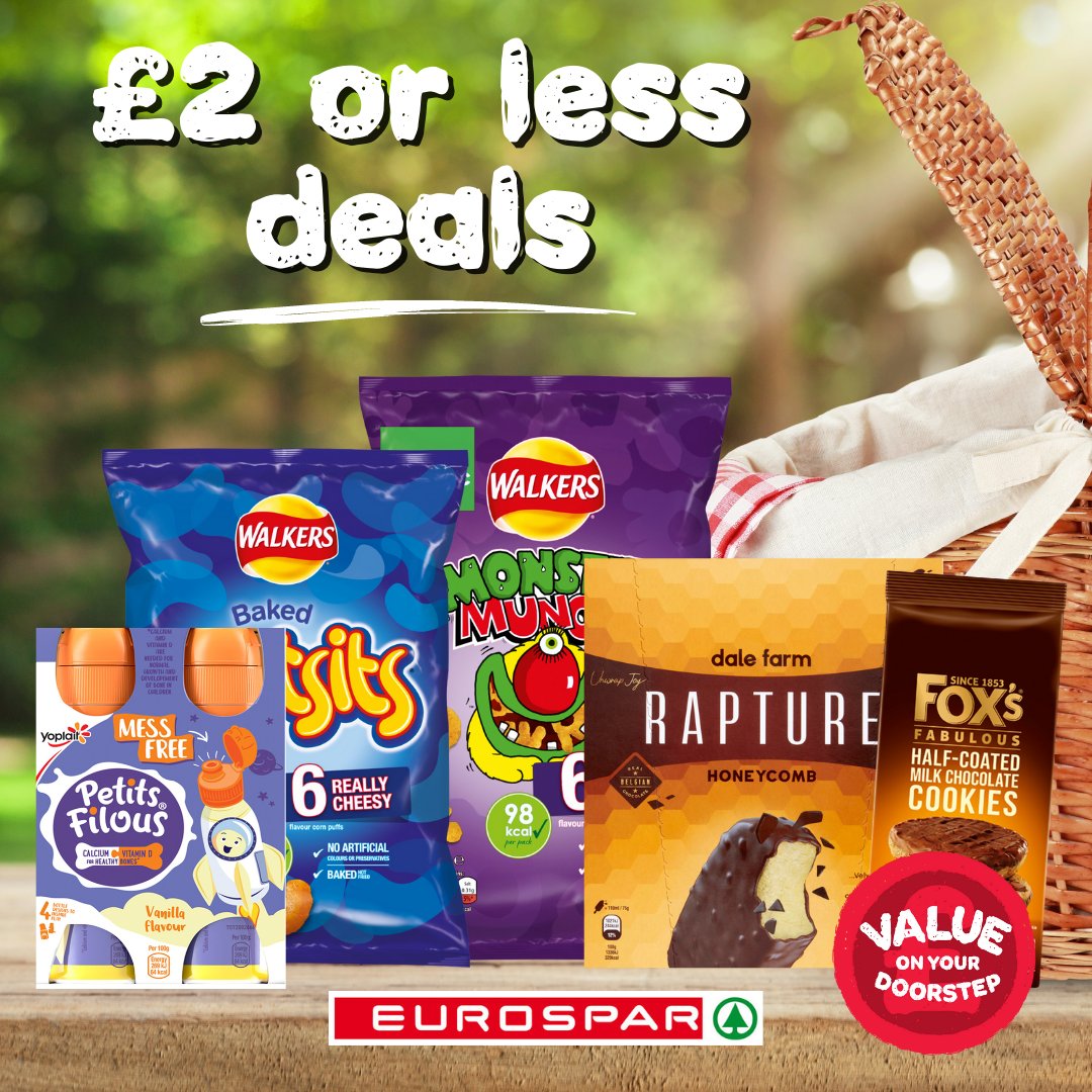 EUROSPAR_NI's tweet photo. Planning a day out?
We’ve got plenty of great deals in-store, perfect for picnics!
https://t.co/frR86FMlYU https://t.co/izHn2hSA7A