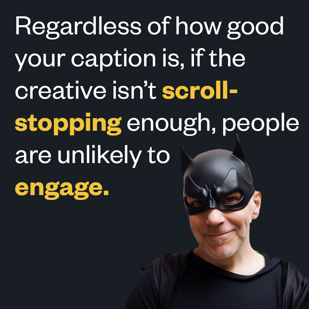 On social media, creativity is the key to standing out in a sea of sameness. It's what captures attention, drives engagement, and builds strong connections with your audience. Don't be afraid to think outside the box and let your creativity shine through your content. #creative