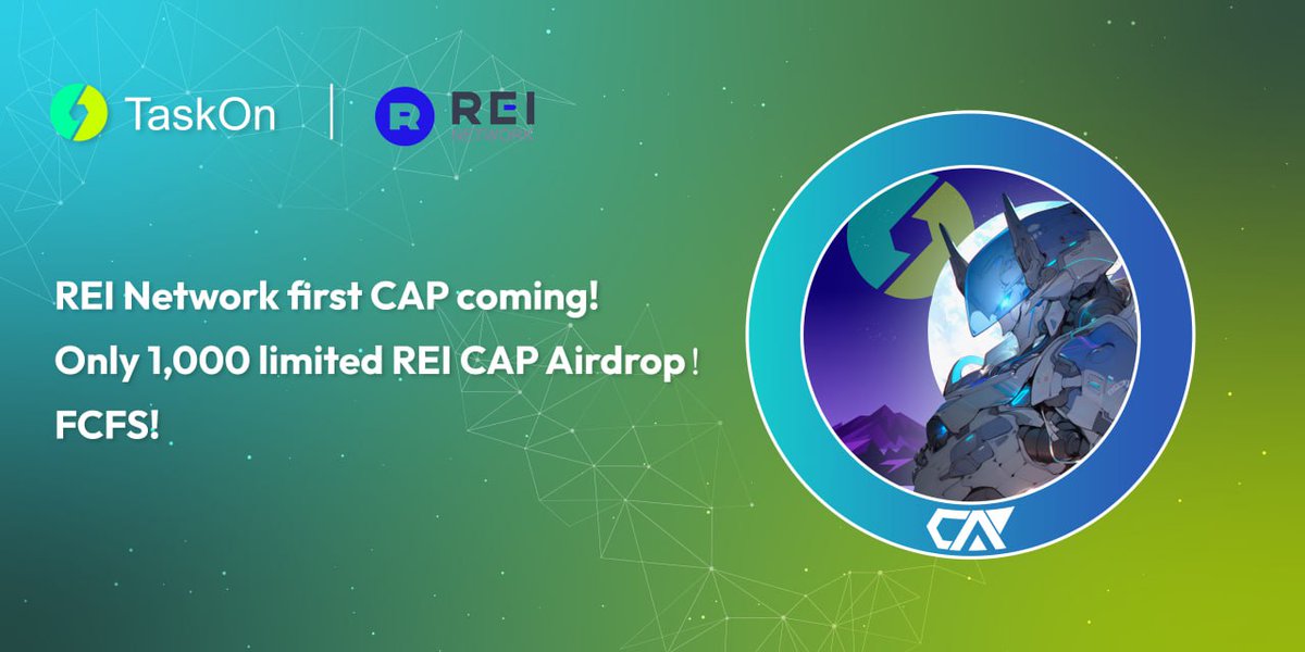 REI Network｜From #GXChain! tweet media