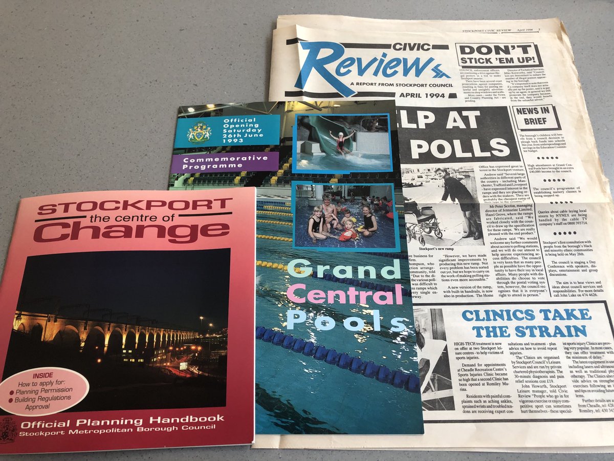 lynnprime1's tweet photo. Just clearing out the loft and found these relics from my time as PR Officer ⁦⁦@StockportMBC⁩ in the late 80s/90s. Loved that role! How #PR has changed tho. #commshero 📝💻 https://t.co/EKU4nZ2fl3