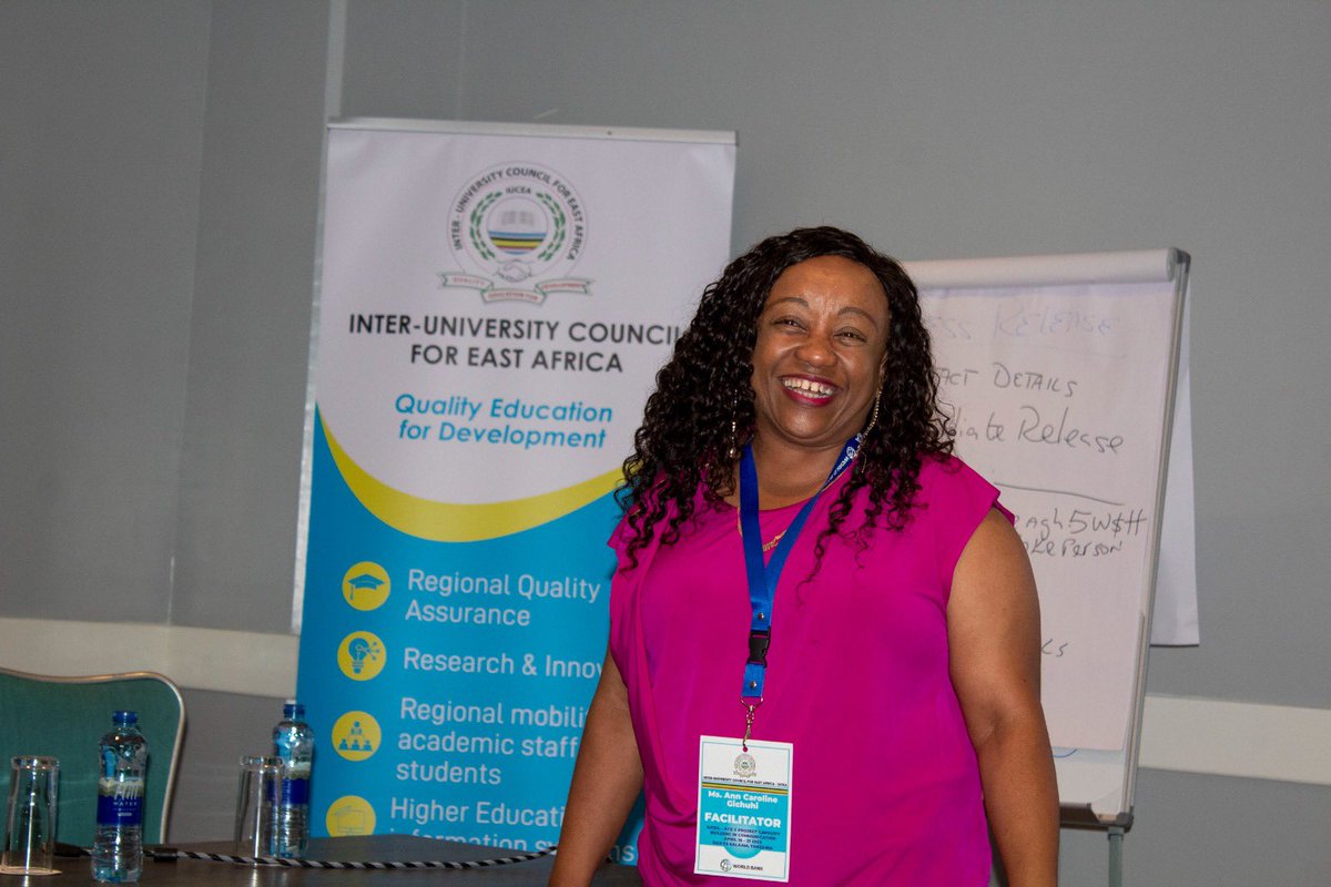 AnnQuiCarol's tweet photo. @Ace2Africa 
#Ace2inDar 
Awesome time in Dar  with communicators from the ACE11 project
Kudos to IUCEA for a job 
Well done. https://t.co/wzH0axwTzV